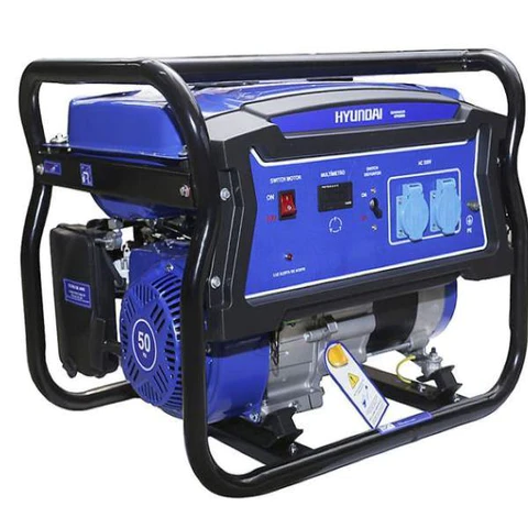 Generador Eléctrico 2800W Hyundai Partida Eléctrica Gasolina 82HYG4050E.1