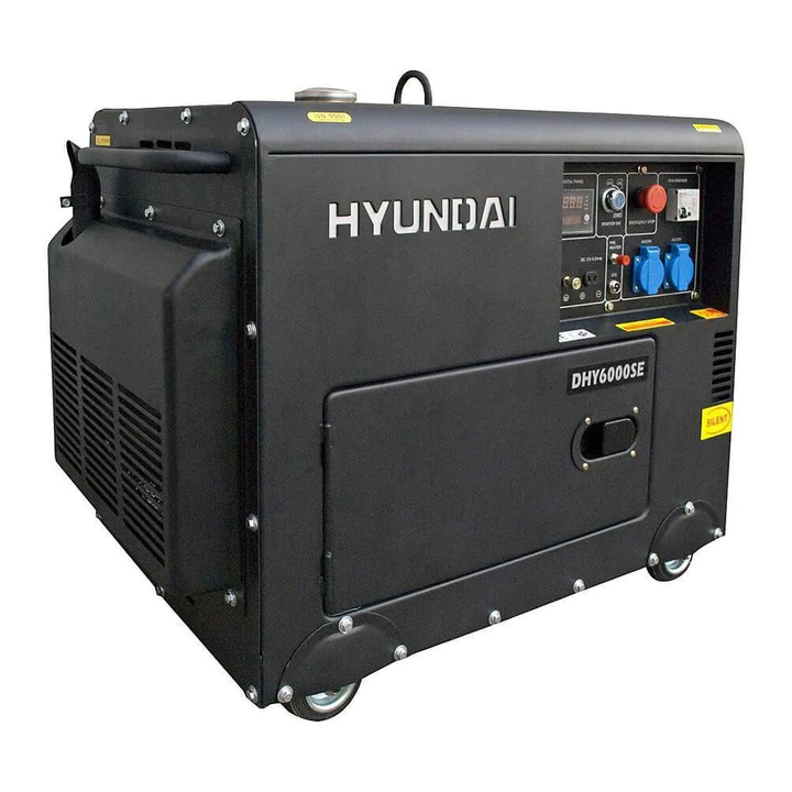 Generador Eléctrico 5000W Hyundai Diesel 78DHY6000SE.3