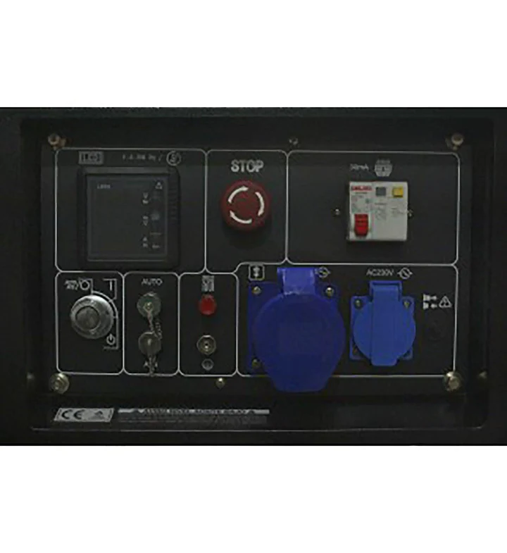 Generador Eléctrico 5000W Hyundai Diesel 78DHY6000SE.6
