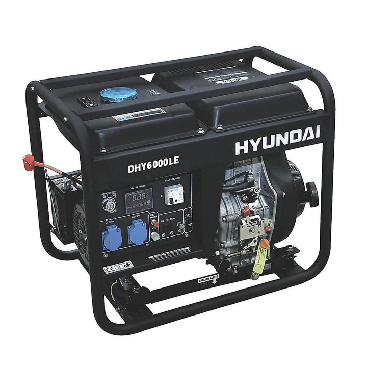 Generador Eléctrico 5500W Hyundai Diesel 78DHY6000LE.4