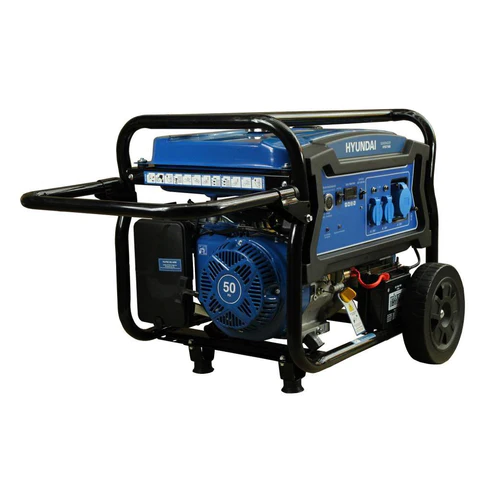 Generador Eléctrico 5500W Hyundai Partida Eléctrica Gasolina 82HYG7750E.1