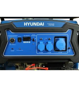 Generador Eléctrico 5500W Hyundai Partida Eléctrica Gasolina 82HYG7750E.7